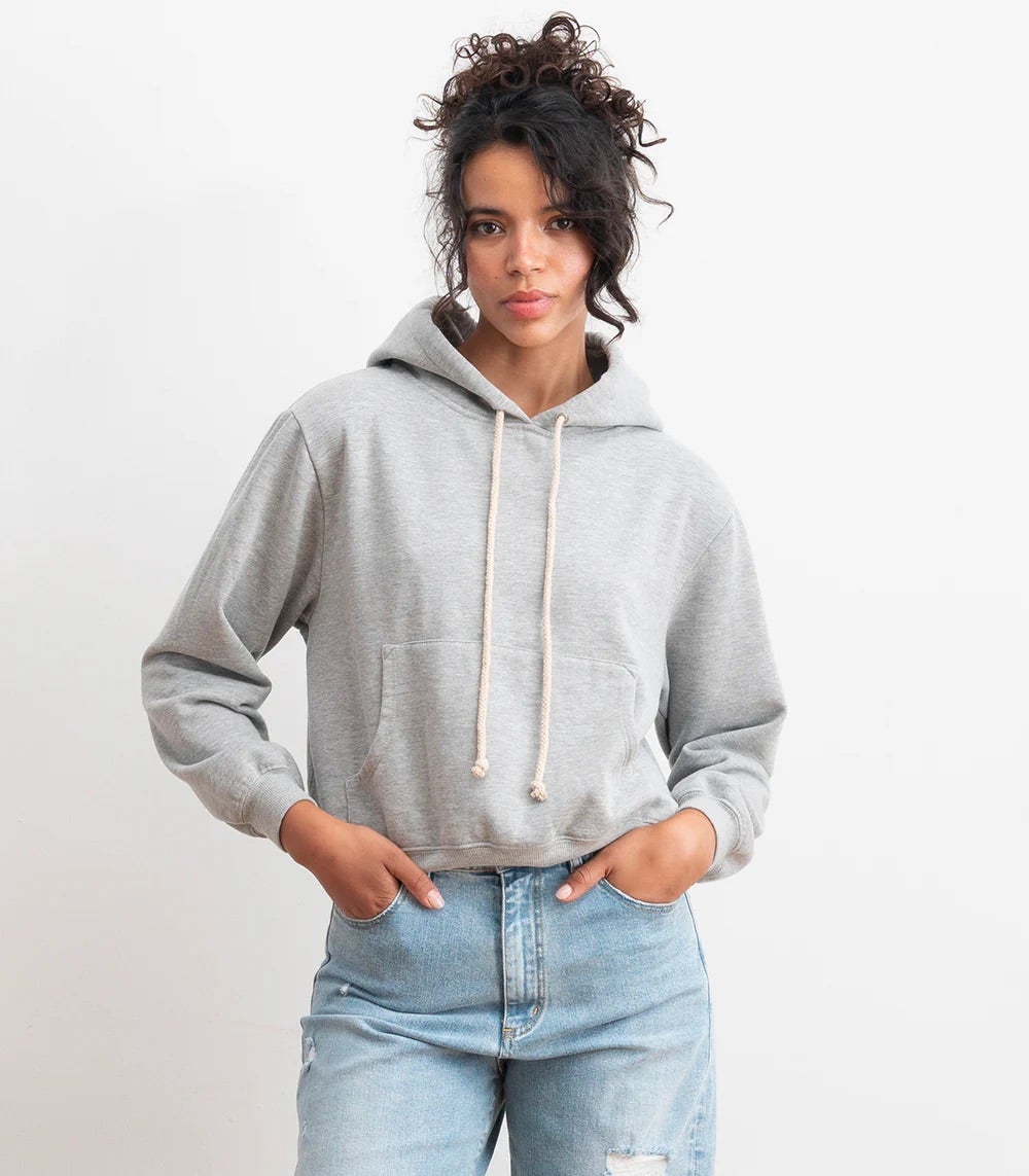 Loup Gemma Hooded Sweatshirt - Heather Grey, photo 1 of 8