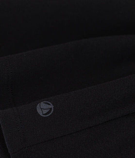 Petit Bateau Iconic Round Neck L/S Tee - Black, photo 8 of 8