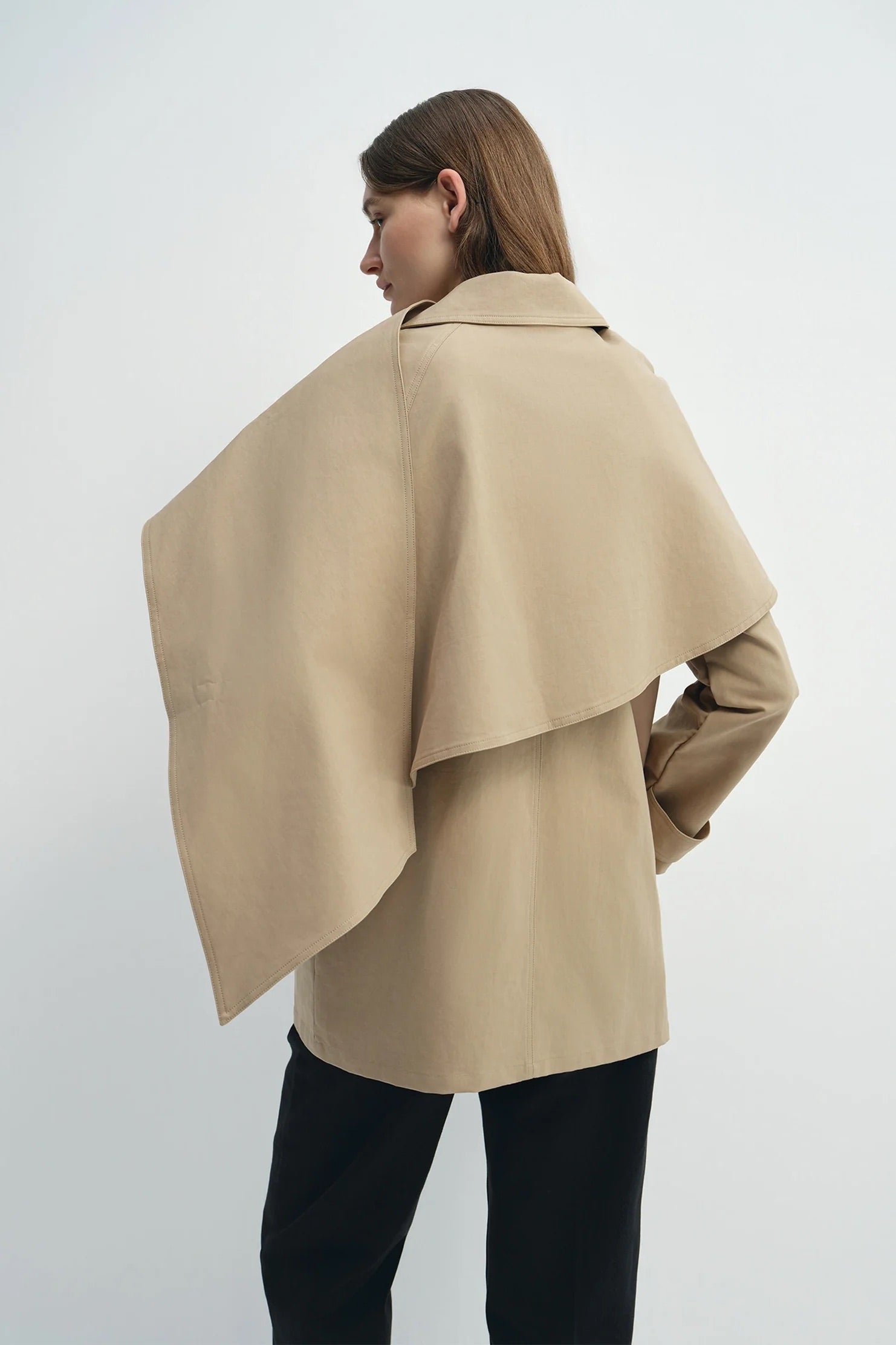 Rue Sophie Meline Scarf Jacket - Khaki, photo 6 of 8