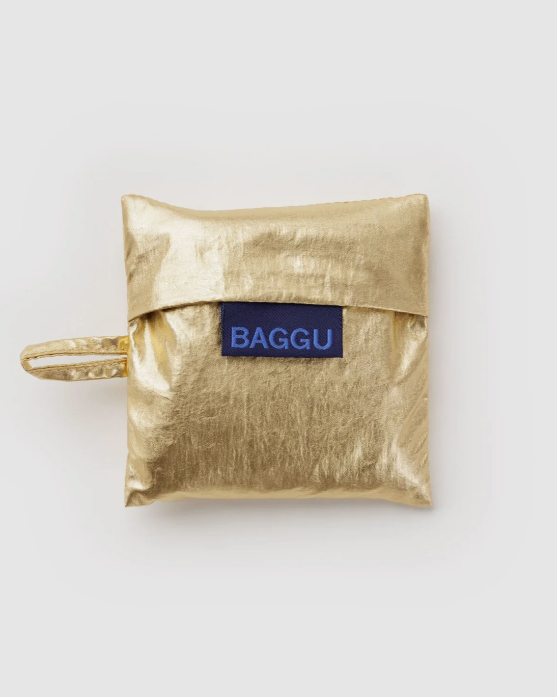 BAGGU Baby Baggu Reusable Shopping Tote - Gold Metallic, photo 3 of 3