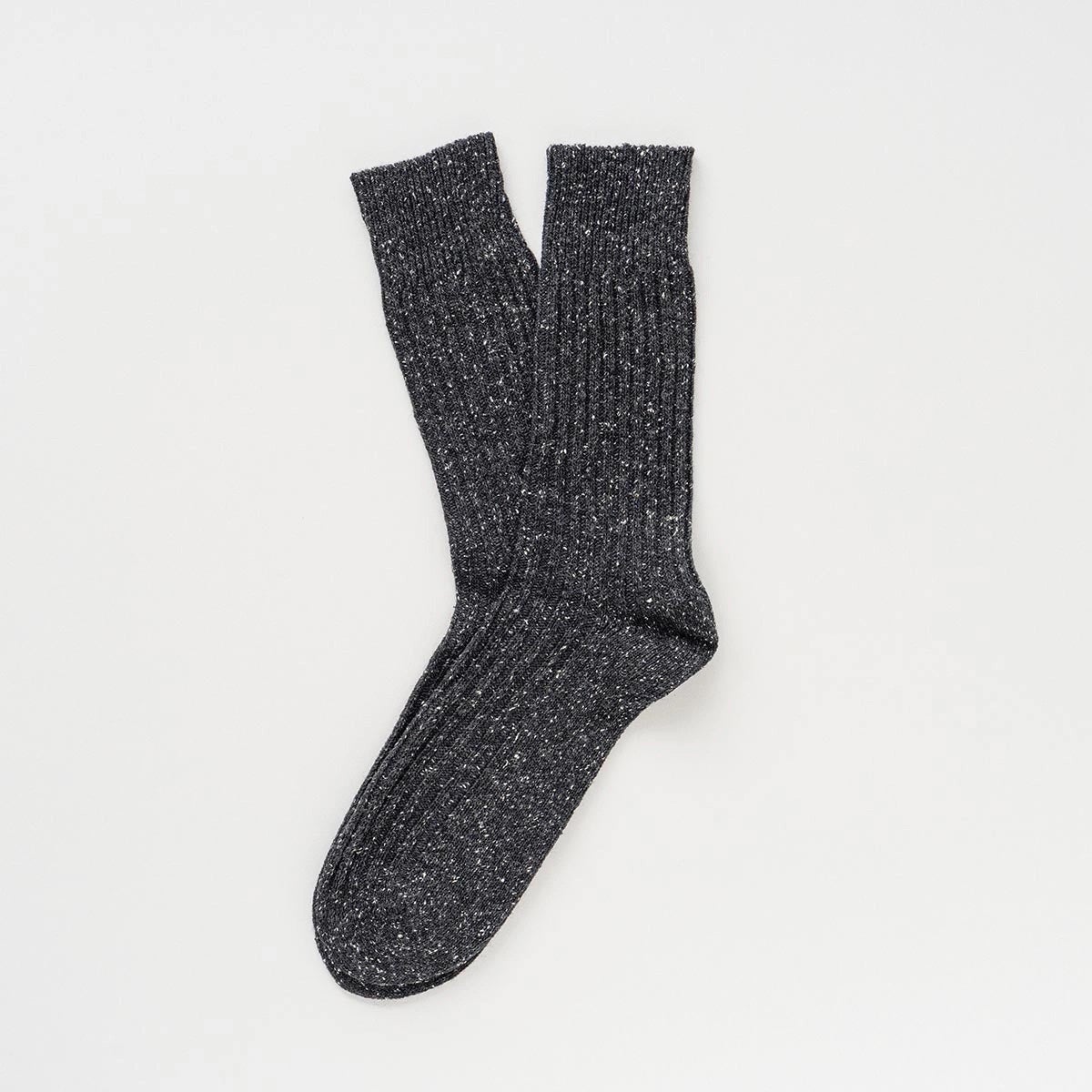 Klue Silk & Wool Star Dust Socks - Black, photo 2 of 2