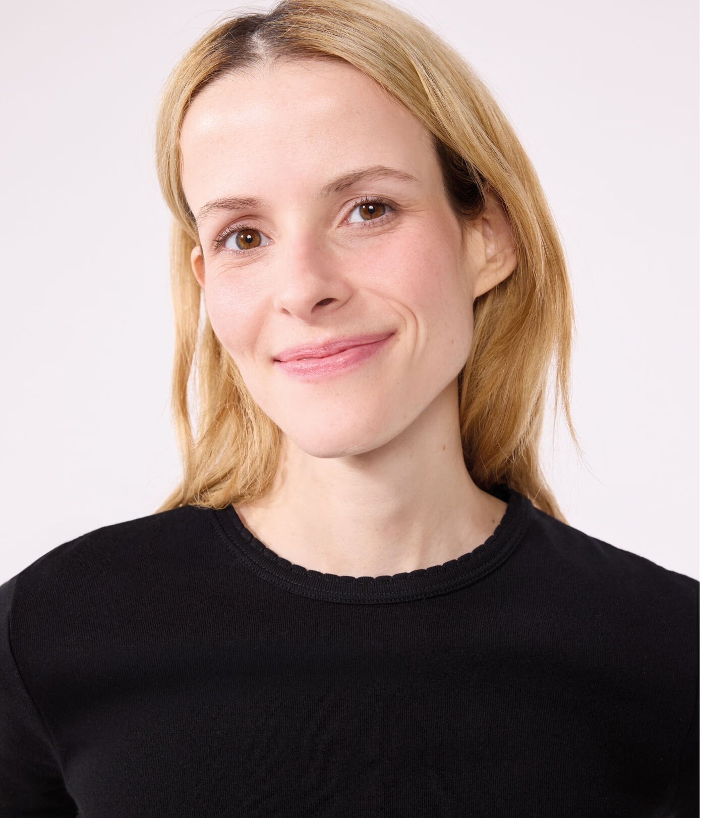 Petit Bateau Cocotte Stitch Neckline Tee - Black, photo 3 of 5