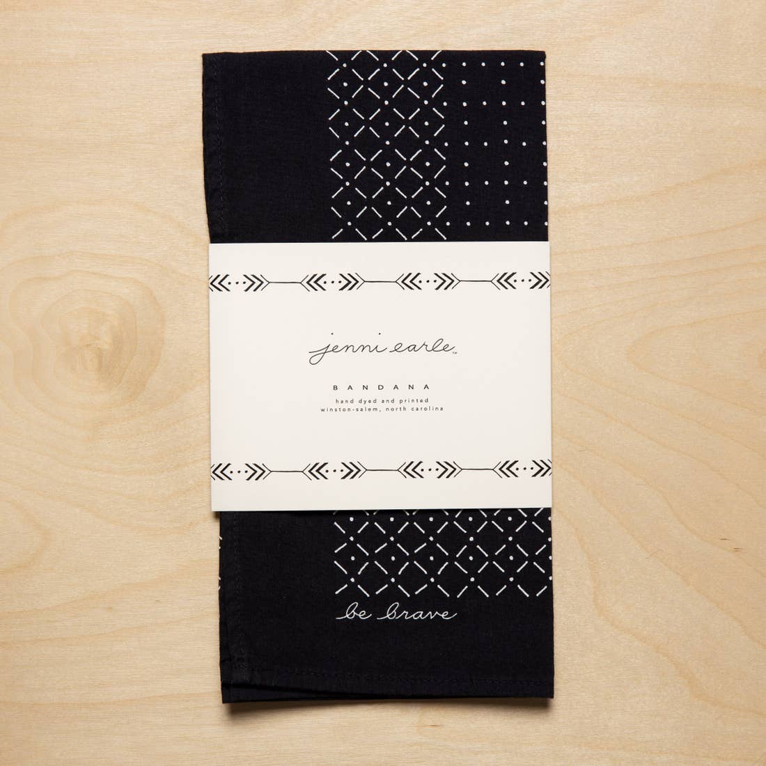 Jenni Earle Talisman Heritage Bandana - Be Brave, photo 3 of 6