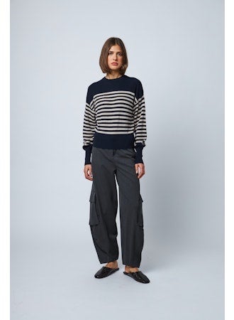 LINE Madeline Stripe Sweater - French Stripe, photo 1 of 2