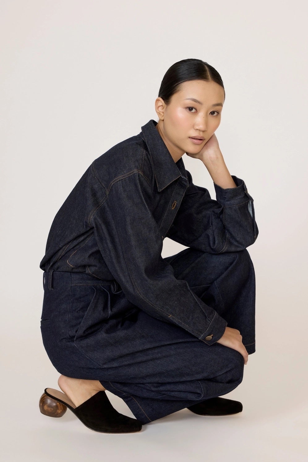 Laude Boyfriend Pant - Dark Indigo, photo 5 of 5