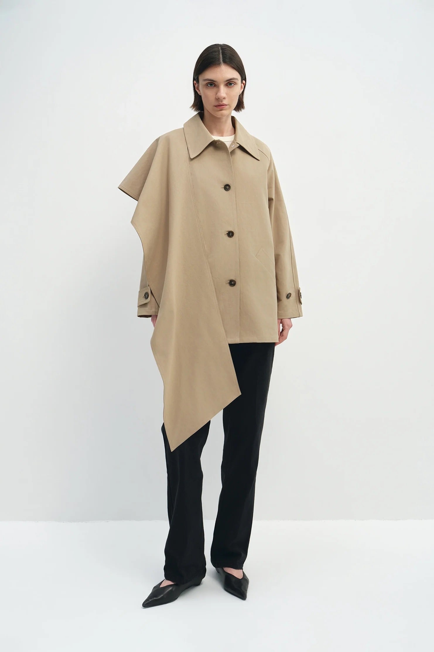 Rue Sophie Meline Scarf Jacket - Khaki, photo 7 of 8