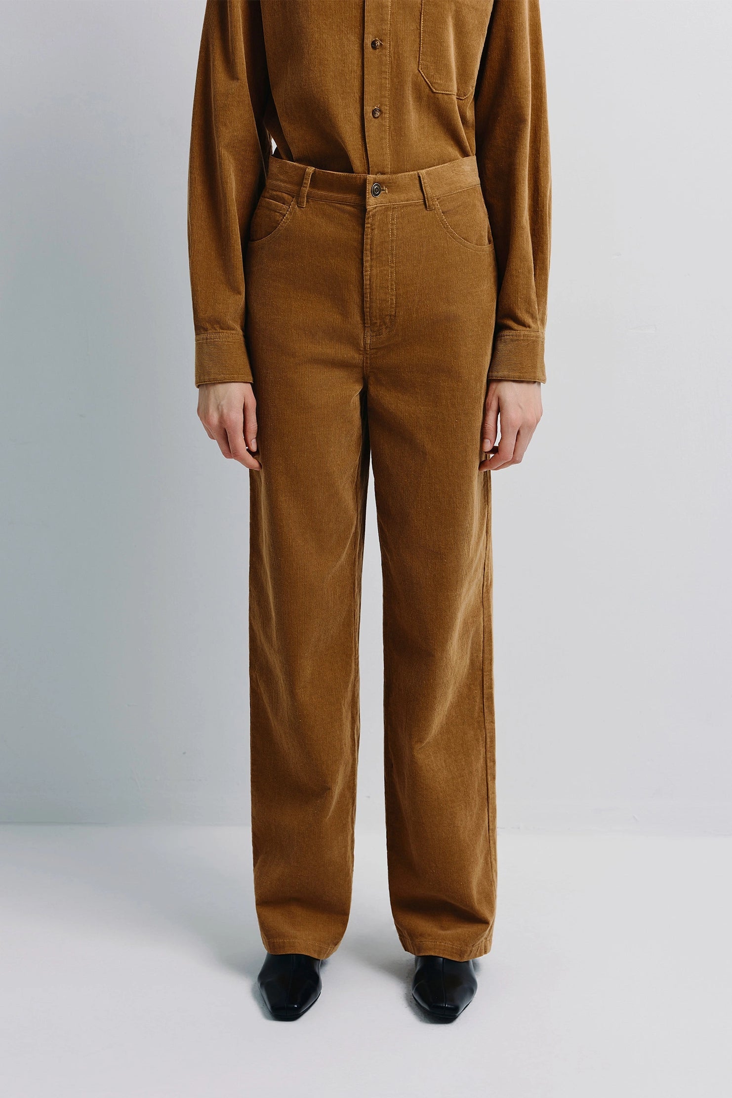 Rue Sophie Baby Corduroy Maris Pant - Camel, photo 1 of 7