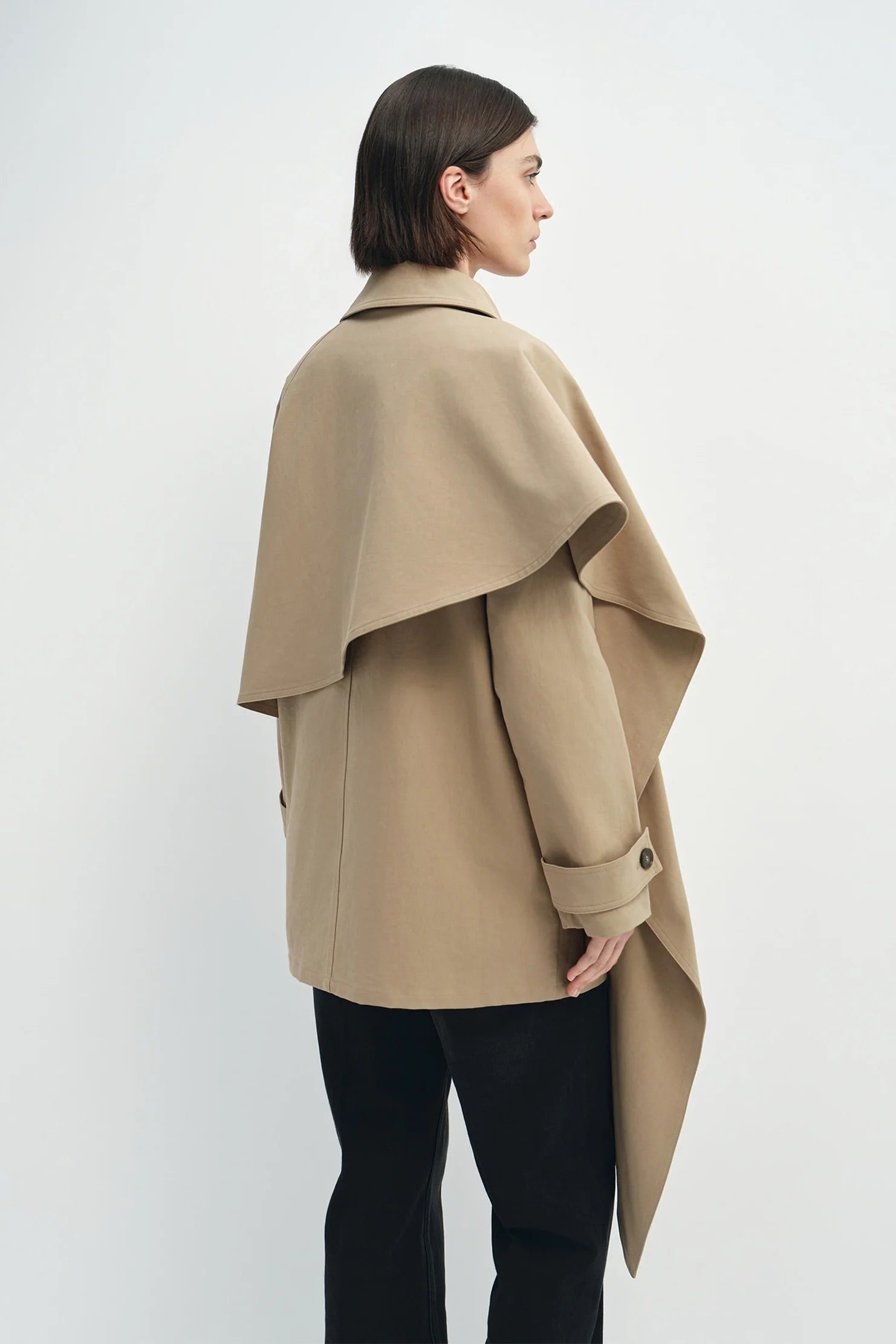 Rue Sophie Meline Scarf Jacket - Khaki, photo 4 of 8
