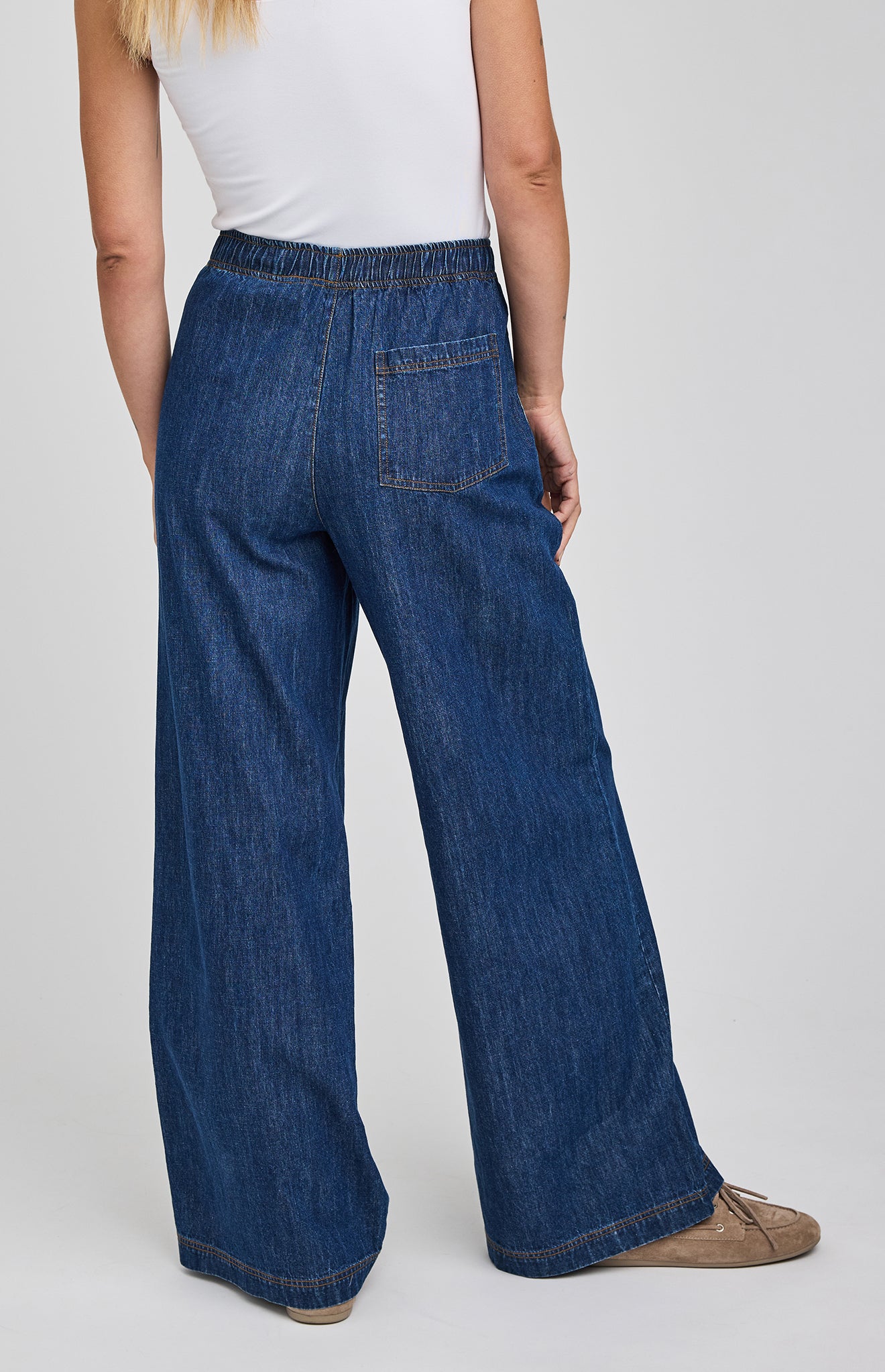 Gentle Fawn Maxwell Denim Trouser - Dark Wash, photo 3 of 3