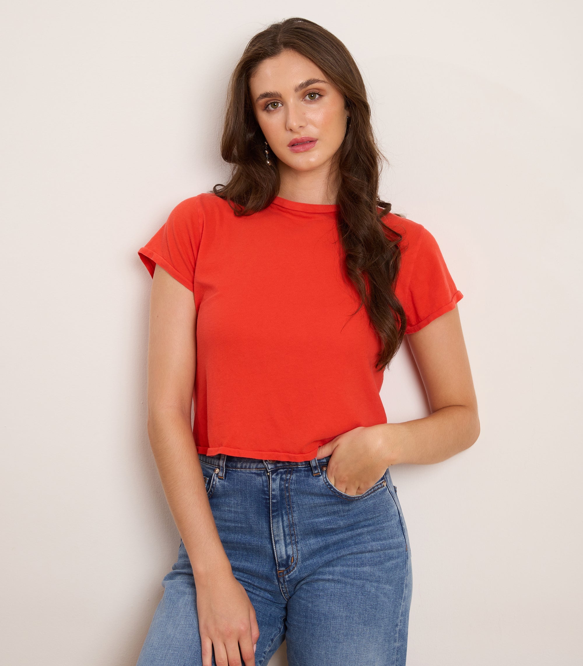 Loup Francois High Rise Wide Leg Jean - Indigo, photo 6 of 6