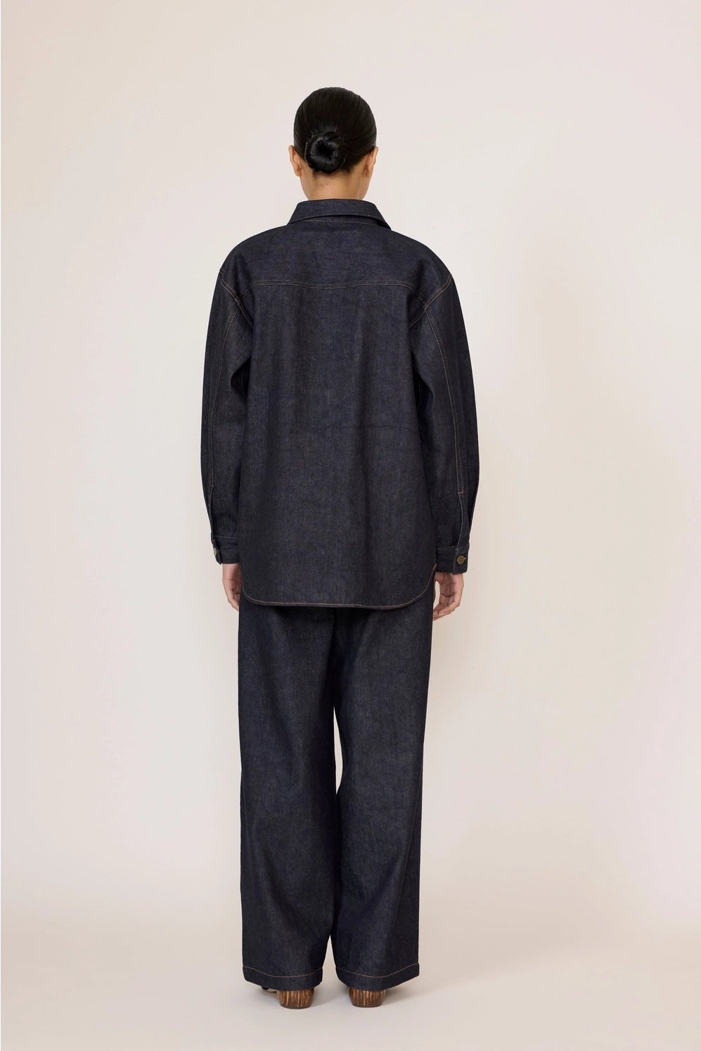 Laude Boyfriend Shirt - Dark Indigo, photo 4 of 5