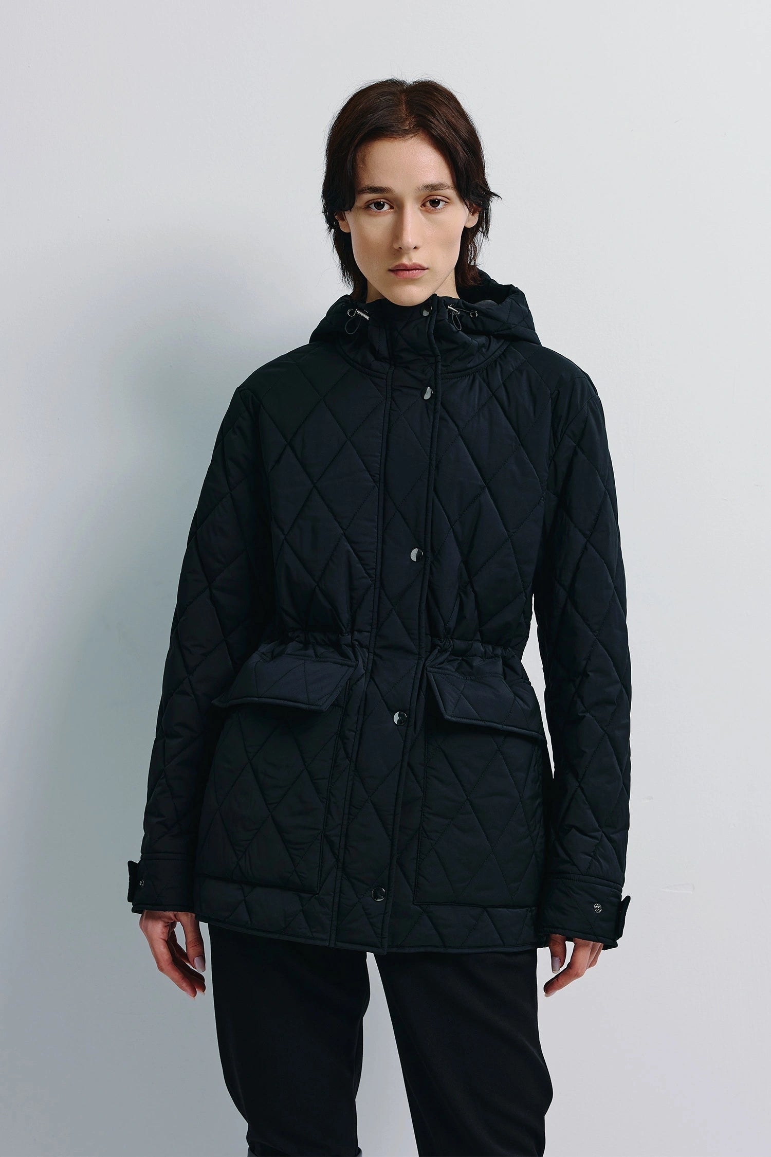 Rue Sophie Donnes Quilted Jacket - Black, photo 1 of 6