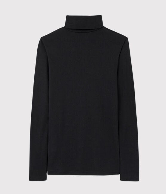 Petit Bateau Iconic Turtleneck - Black, photo 2 of 4
