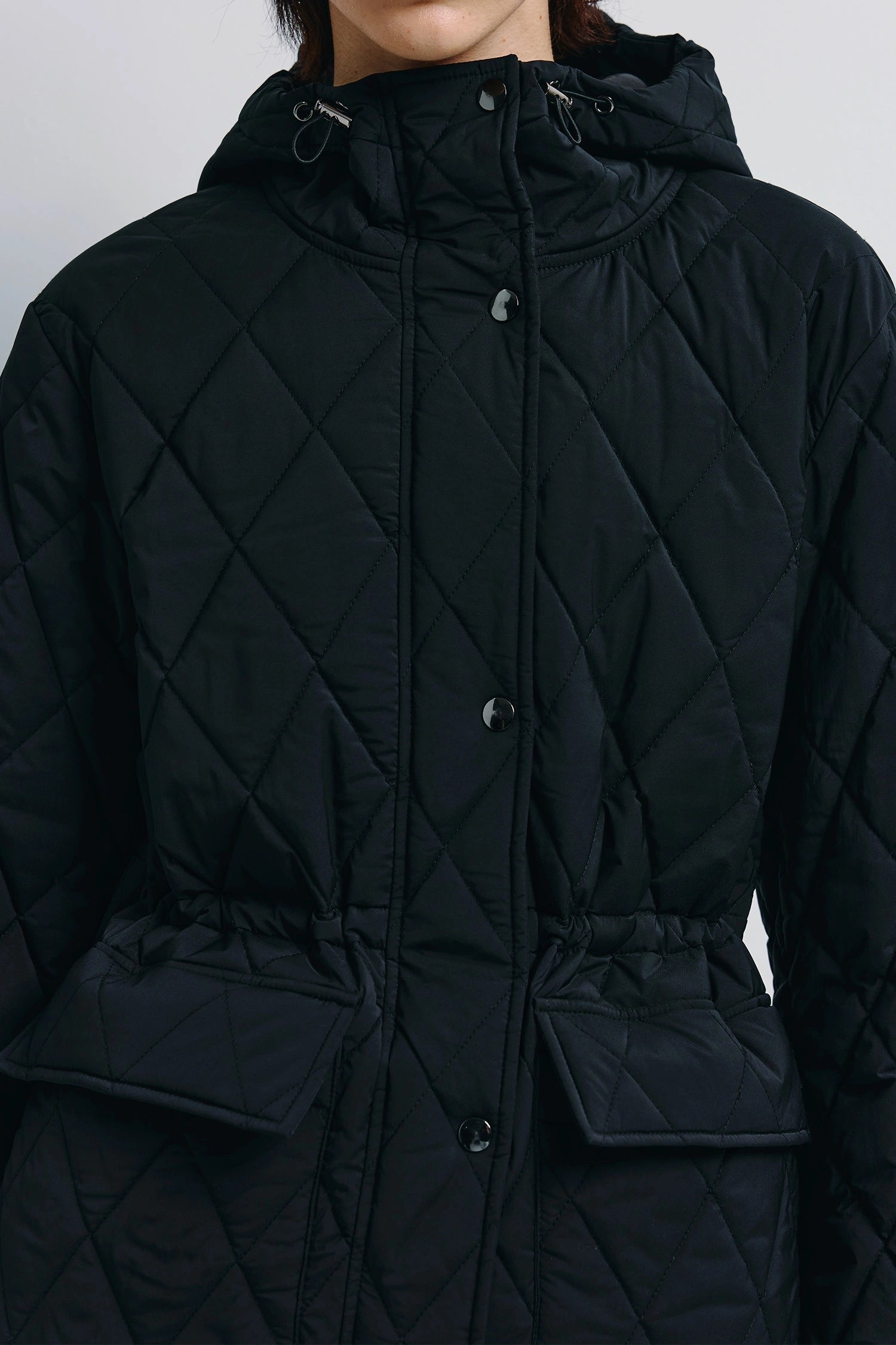 Rue Sophie Donnes Quilted Jacket - Black, photo 6 of 6