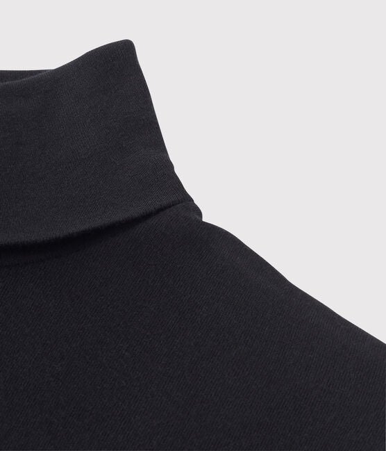 Petit Bateau Iconic Turtleneck - Black, photo 3 of 4