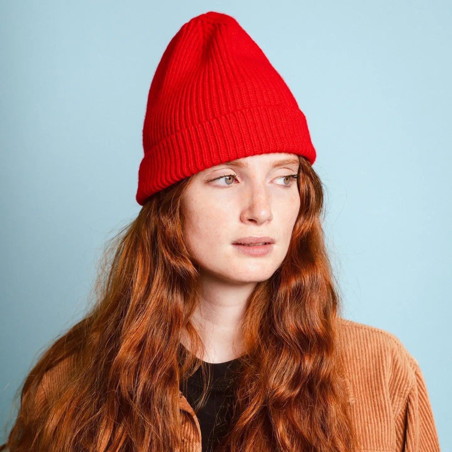 Klue Wool Beanie and Gloves Set - Red, photo 2 of 4
