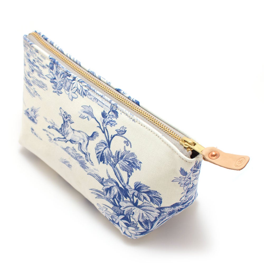 General Knot & Co Vintage Toile Travel Clutch, photo 1 of 3