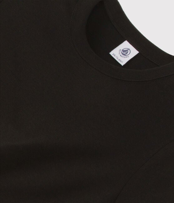 Petit Bateau Iconic Crew Neck Tee - Black, photo 6 of 6