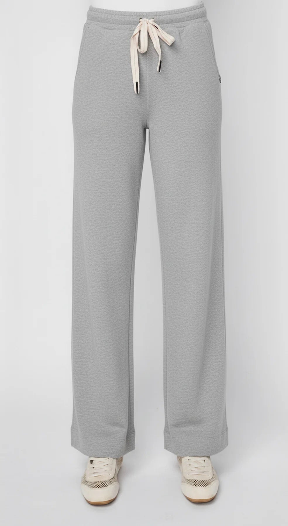 Stateside Softest Fleece Drawstring Pant - Heather Grey, photo 1 of 2