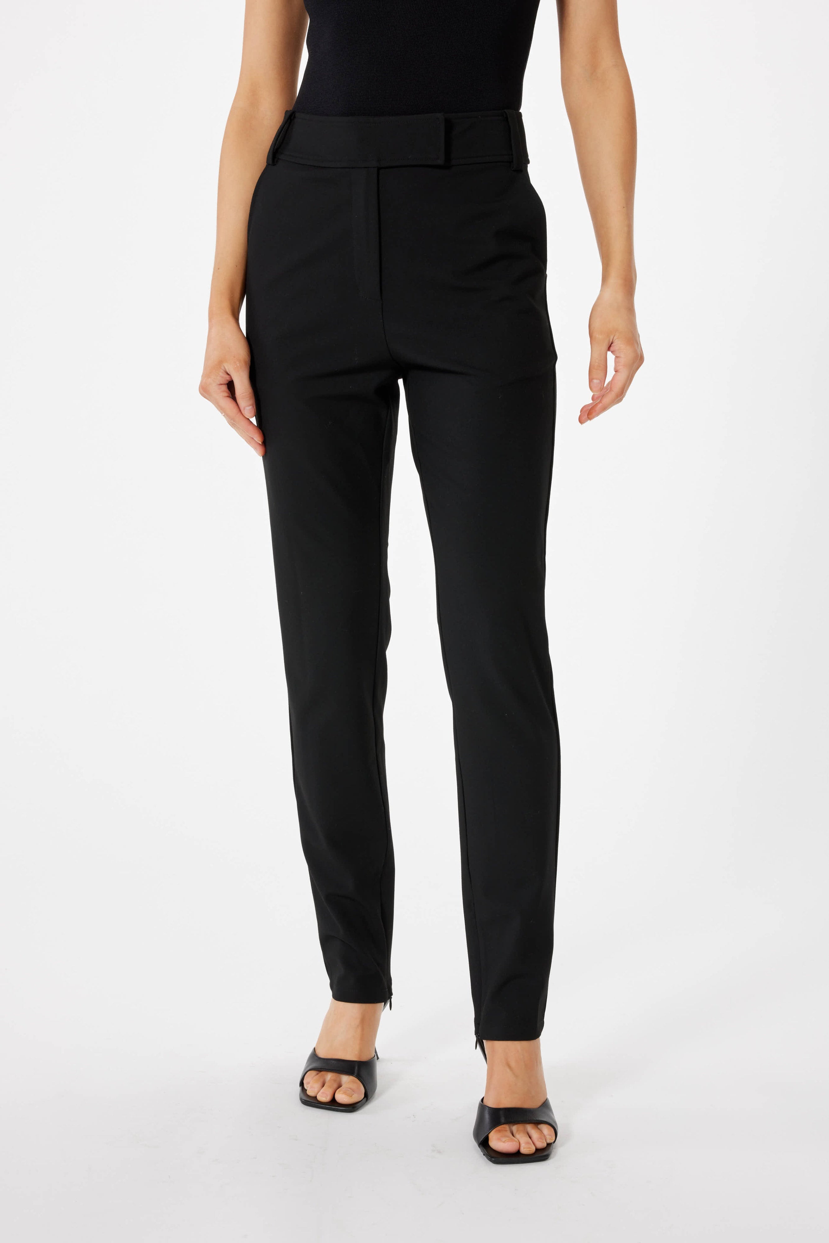 Rue Sophie Slim Fit Trouser - Black, photo 1 of 4