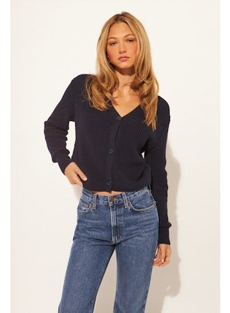 John & Jenn River Cardigan - Navy, photo 2 of 3