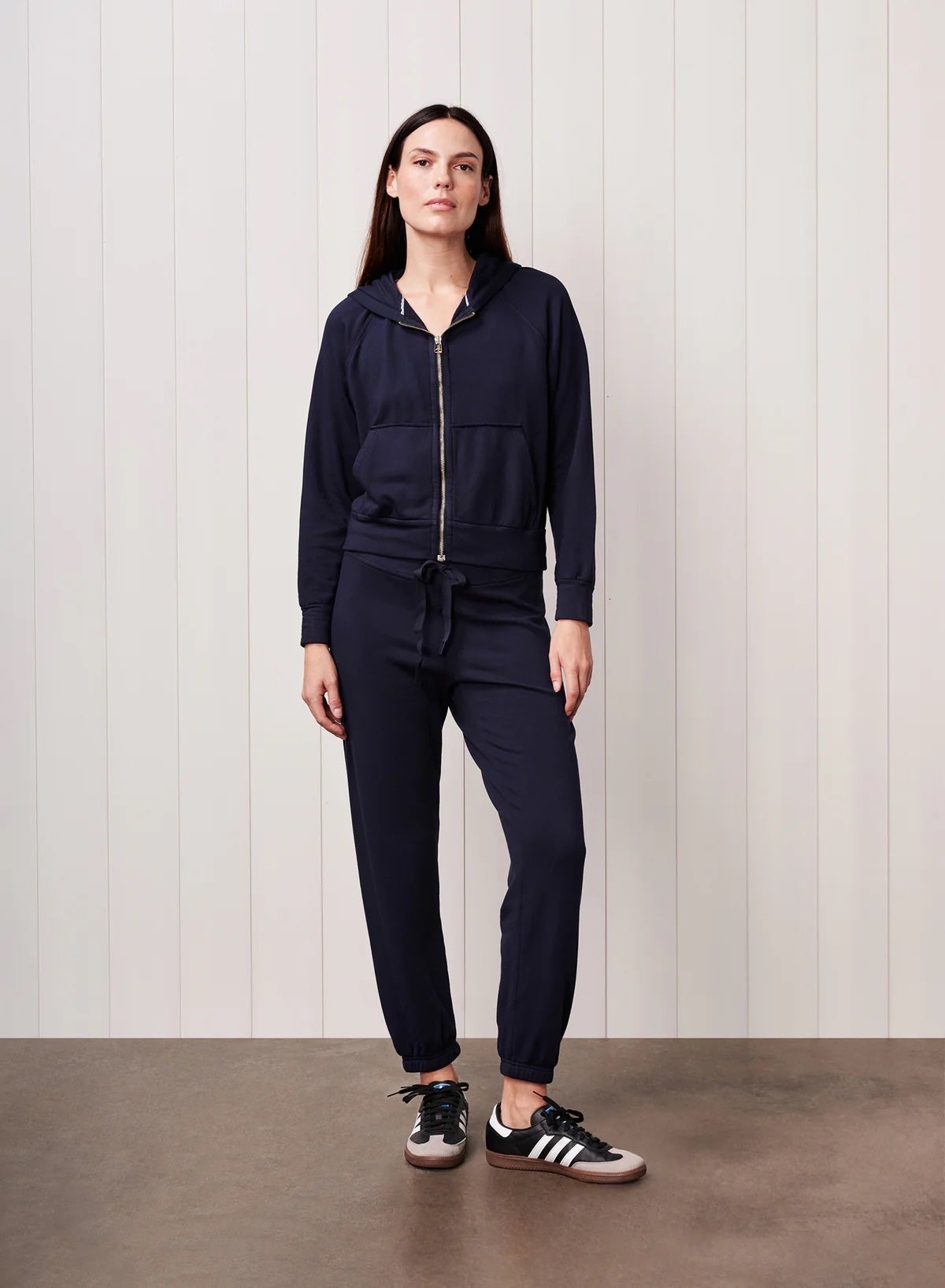 Stateside Softest Fleece Zip Hoodie - Navy, photo 4 of 4