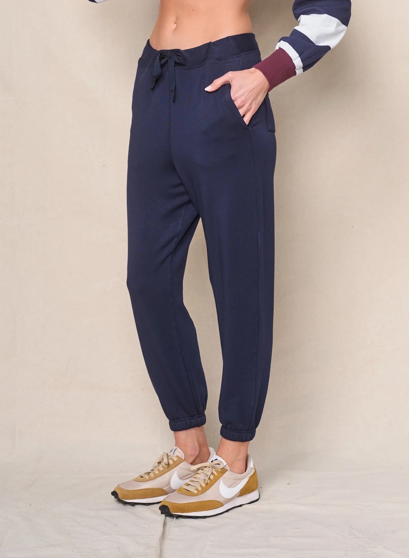 Stateside Softest Fleece Pant - Navy, photo 1 of 4