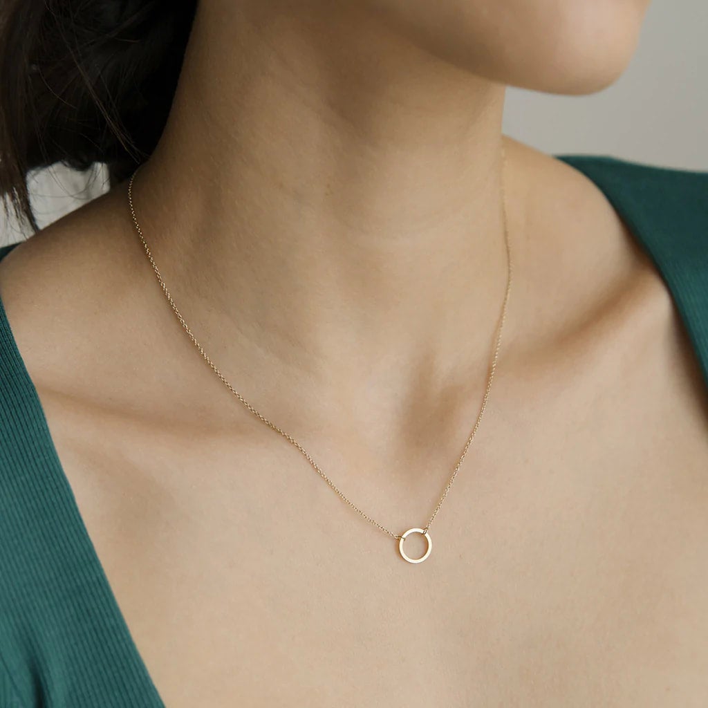 Honeycat Mini Orbit Necklace, photo 2 of 2